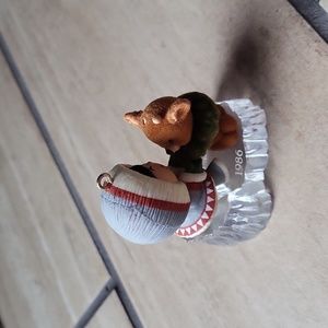 SALE--Vintage Hallmark 1986 Frosty Friends Hallmark Ornament #7 in series No Box